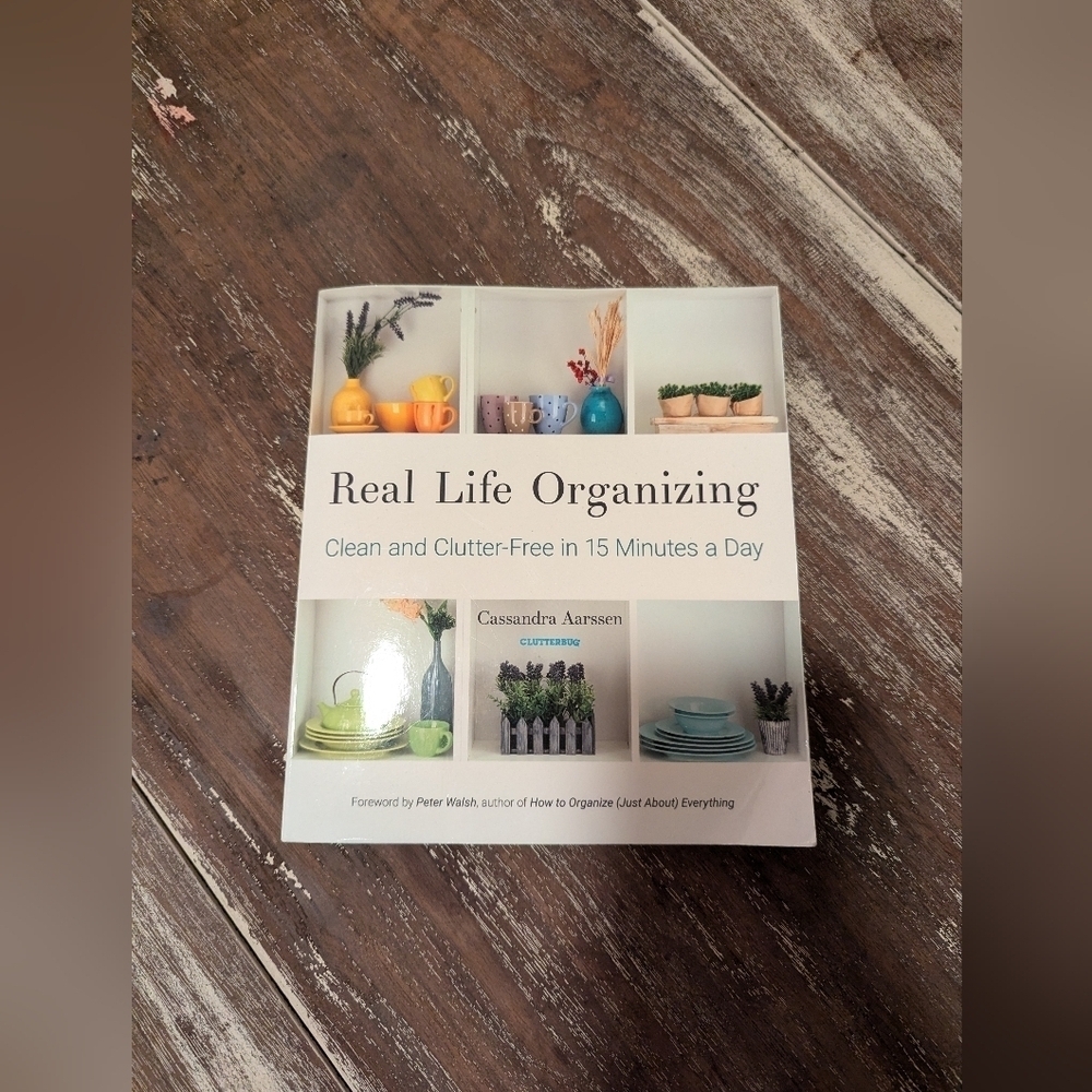Real Life Organizing Book paperback - Picture 1 of 13
